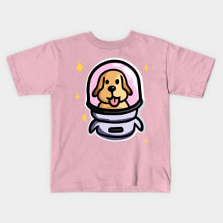 Labrador Rocket Dog Lover Puppy Retro Kids T-Shirt